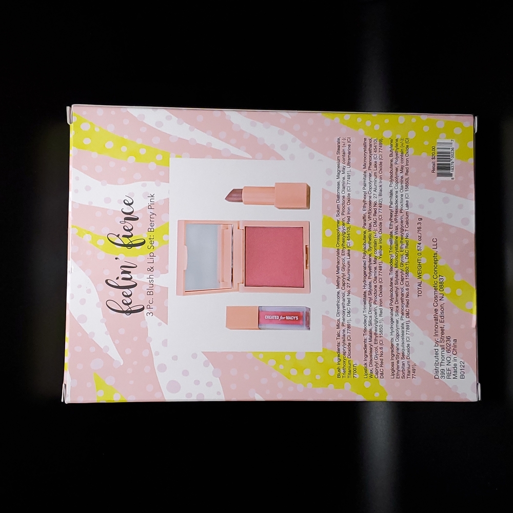 Feelin' Fierce 3-Pc. Lip & Blush Set - Berry Pink, Created for Macy's - Picture 2 of 3